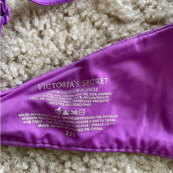 Pink Victoria's Secret Bombshell Bra 32B - Picture 3 of 6